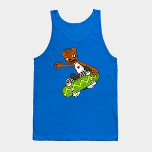 Skateboarding California Grizzly Tank Top